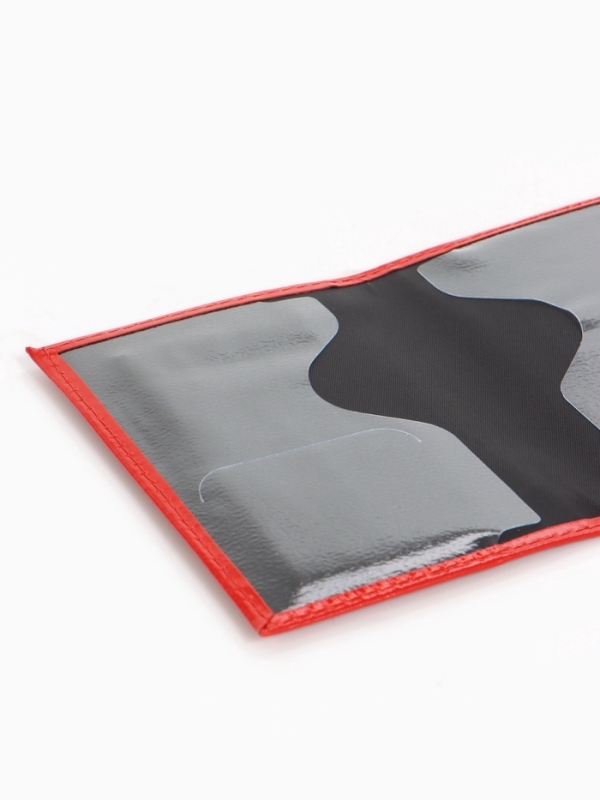 Обложка для паспорта, цвет красный