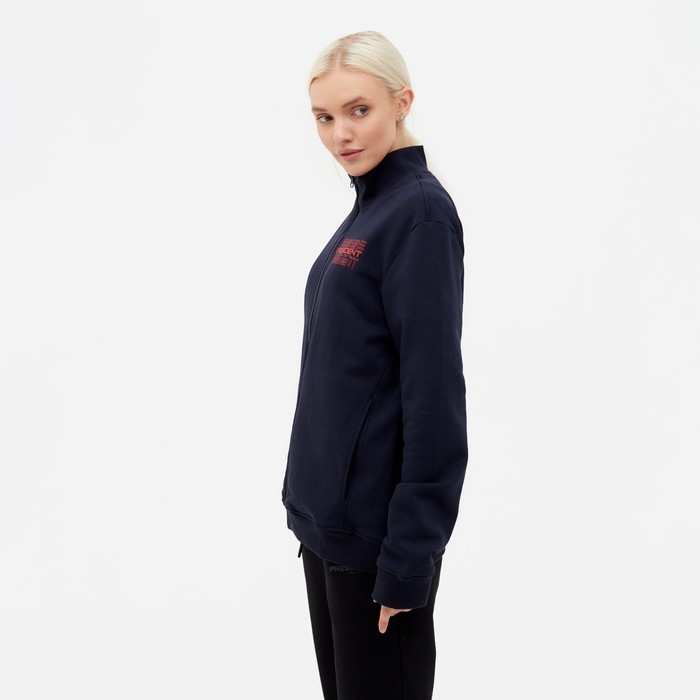 Толстовка на молнии President, размер XL, цвет чёрный