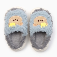 Тапочки детские, размер 32-33, серый Тапочки детские, размер 32-33, серый