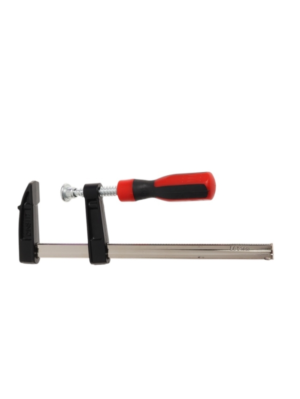 Струбцина F-образная усиленная ТУНДРА, тавровый профиль, 2К рукоятка, 200 х 50 х 250 мм