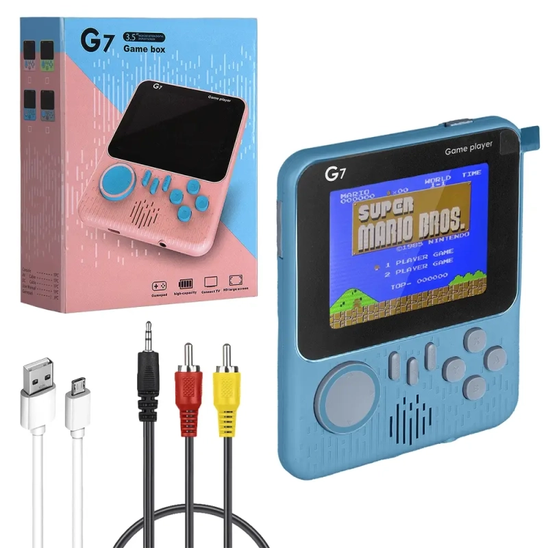 Игровая приставка G7  3.0&rdquo;для 1 пользователя синий