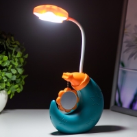 Настольная лампа "Луна" LED 2Вт USB АКБ МИКС 5х11,5х29 см RISALUX