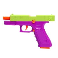 Пистолет детский &laquo;Глок&raquo;, стреляет мягкими пулями, вылетают гильзы, автоматическая перезарядка