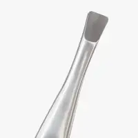 Пинцет прямой, узкий, с расчёской, 8.8 см, в чехле, МИКС