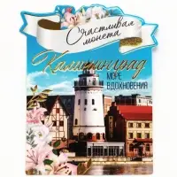 Монета сувенир &laquo;Калининград&raquo;, диам 2 см