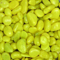 Галька декоративная, флуоресцентная, лимонная, фр. 5-10 мм, 350 г Галька декоративная, флуоресцентная, лимонная, фр. 5-10 мм, 350 г