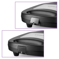 Мультипекарь Kitfort КТ-1660, 700 Вт, 24х13 см, чёрно-серебристый