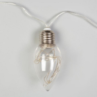 Гирлянда «Нить» 3 м с насадками «Лампочки капля», IP20, прозрачная нить, 80 LED, свечение мульти, 8 режимов, 220 В Гирлянда «Нить» 3 м с насадками «Лампочки капля», IP20, прозрачная нить, 80 LED, свечение мульти, 8 режимов, 220 В