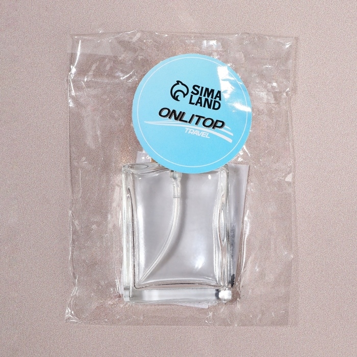 Флакон для парфюма, с распылителем, 15 мл, цвет золотистый