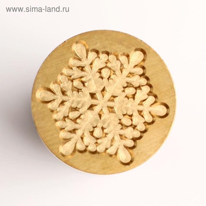 Сургучная печать &laquo;Снежинка&raquo;, 10 х 16 см