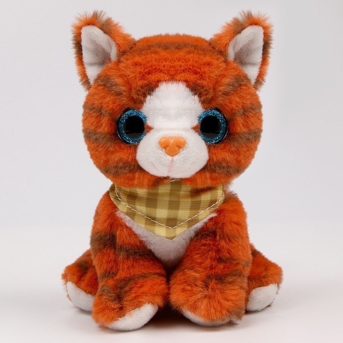 Мягкая игрушка Мягкая игрушка "Котик" рыжий