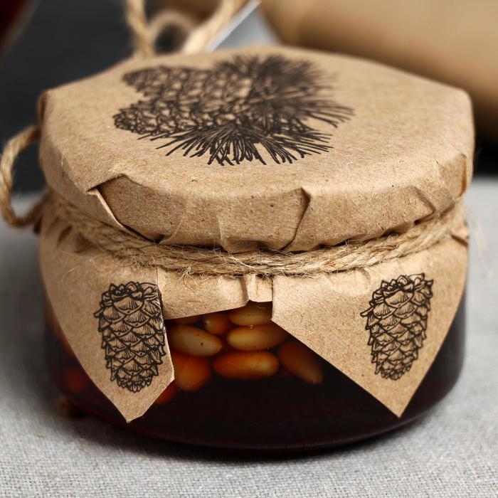 Кедровый орех в сосновом сиропе &laquo;Таёжный тайник&raquo;, 120 г