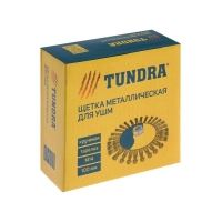Щетка металлическая для УШМ ТУНДРА, крученая проволока, &laquo;тарелка&raquo;, М14, 100 мм
