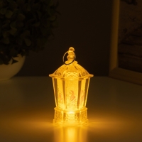 Светильник «Снеговик и олени» 3хLR44 4х4х9см Светильник «Снеговик и олени» 3хLR44 4х4х9см