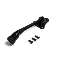 Фиксатор дверной LOCKLAND, "козья ножка", цвет черный Фиксатор дверной LOCKLAND, "козья ножка", цвет черный