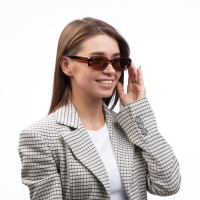 Очки солнцезащитные "OneSun", uv 400, дужка 14.5 см, ширина 14.7 см, линза 3.2 х 5 см Очки солнцезащитные "OneSun", uv 400, дужка 14.5 см, ширина 14.7 см, линза 3.2 х 5 см