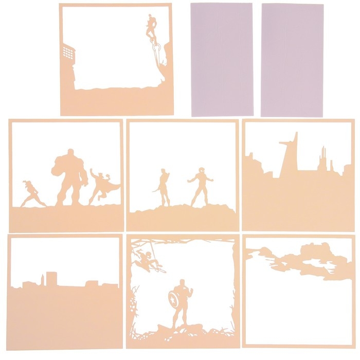 Набор для творчества &laquo;Многослойный ночник&raquo;, Marvel, Мстители, 4+