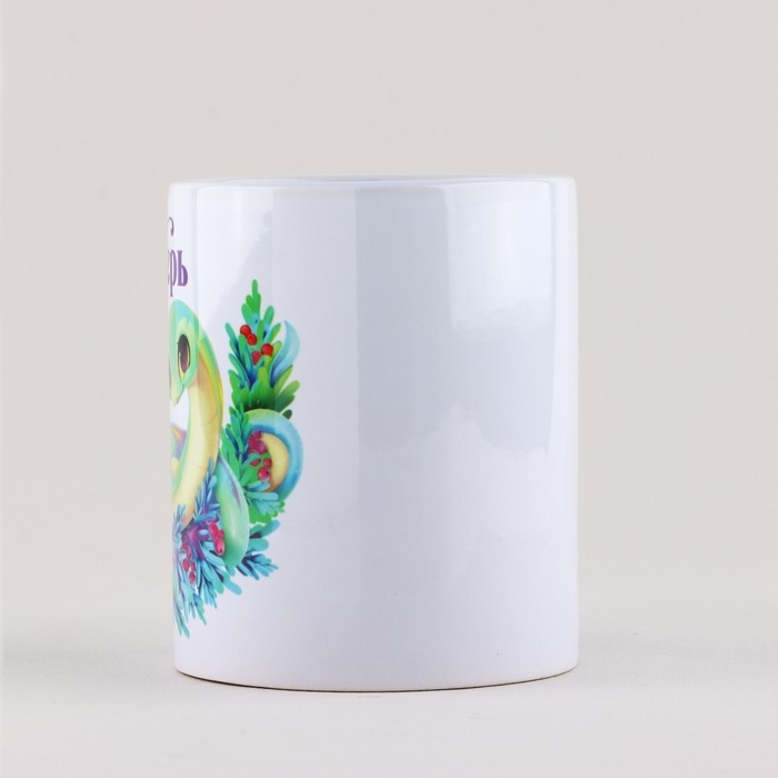 Кружка новогодняя керамическая &laquo;Поверь в мечту&raquo;, 320 мл, цвет белый