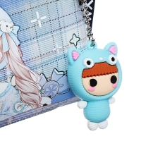 Пенал школьный на молнии "Аниме", микс Пенал школьный на молнии "Аниме", микс