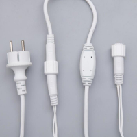 Гирлянда &laquo;Бахрома&raquo; 3 &times; 0.6 м, IP44, УМС, белая нить, 160 LED, свечение тёплое белое, 220 В