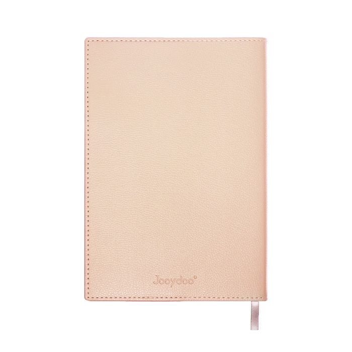 Органайзер на кольцах, А5, 128л, клетка, обл.кожзам, с боковой закладкой, Бизнес, бежевый