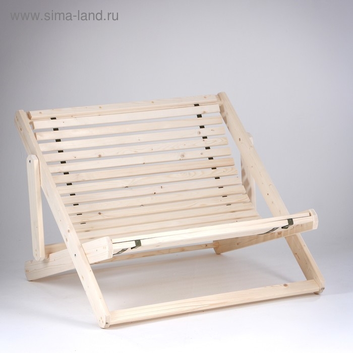 Шезлонг двухместный, гибкий, хвоя, 100&times;115&times;78см