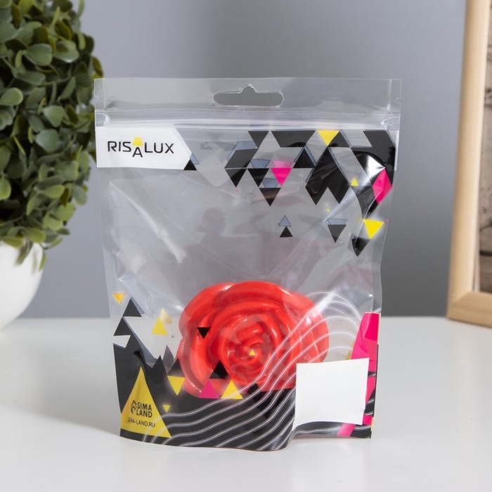 Ночник Ночник "Роза" 2Вт LED LR44 красный 6,6х6,6х4см