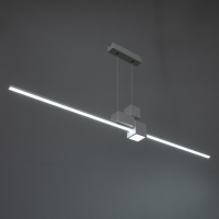 Светильник с ПДУ "Наоми" LED 20Вт 3000-6000К белый 120х100 см