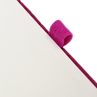 Ежедневник недатированный, формат А6, 100 листов, в клетку, обложка кожзам, на резинке, розовый Ежедневник недатированный, формат А6, 100 листов, в клетку, обложка кожзам, на резинке, розовый