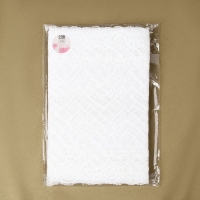 Кружевная эластичная ткань, 210 мм × 2,7 ± 0,5 м, цвет белый Кружевная эластичная ткань, 210 мм × 2,7 ± 0,5 м, цвет белый