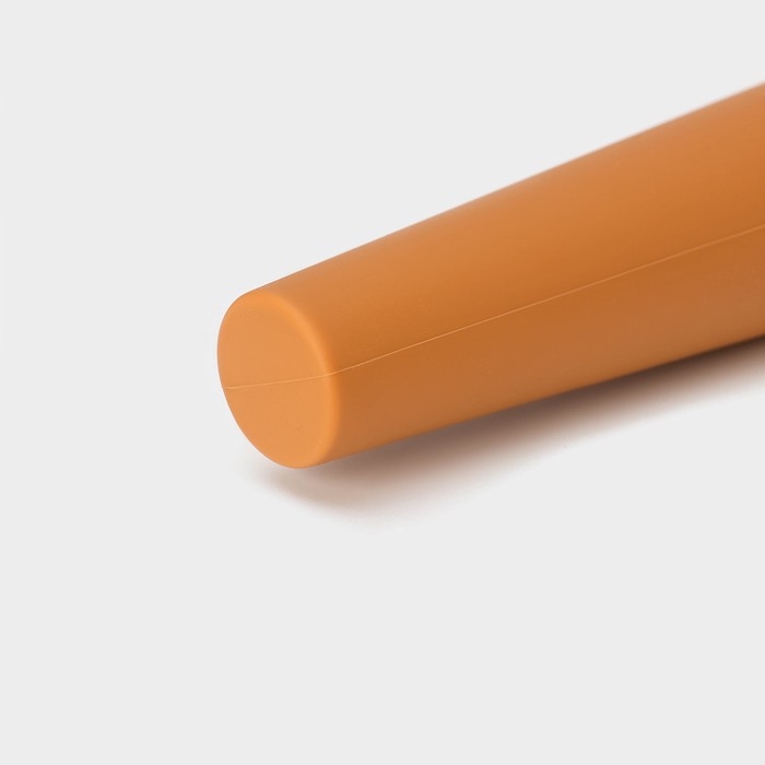 Скалка KONFINETTA, силикон, 32,7&times;3&times;3 см, цвет бежевый