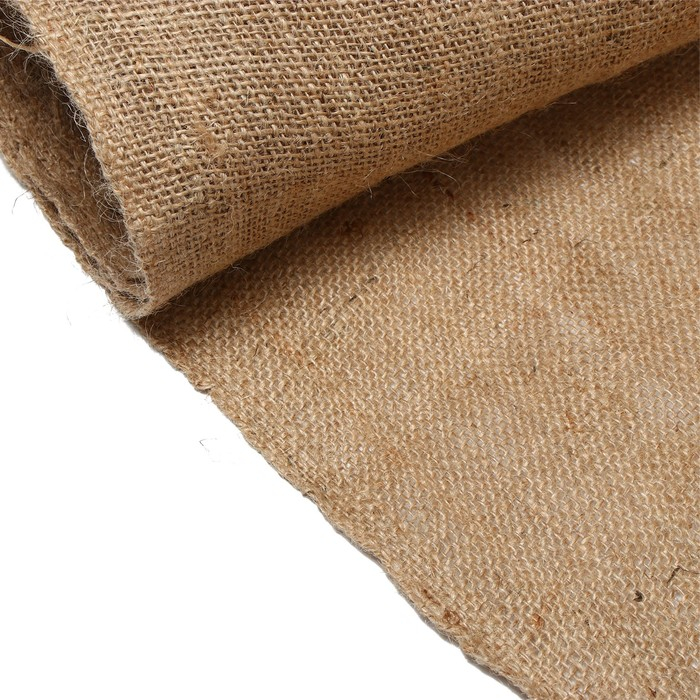 Джут натуральный, 10 &times; 1,06 м, плотность 315 г/м&sup2;, плетение 46/54