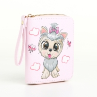 Кошелёк на молнии, цвет розовый Кошелёк на молнии, цвет розовый