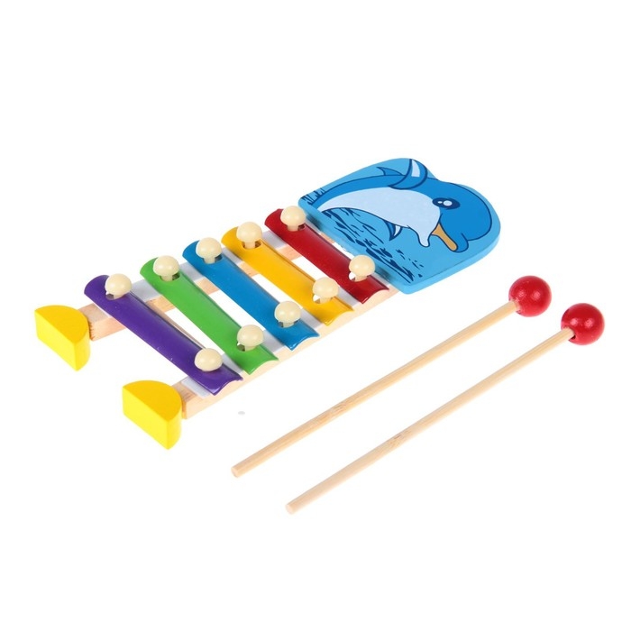 Металлофон малый &laquo;Дельфинчик&raquo;, 5 тонов