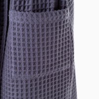 Халат вафельный мужской удлиненный Этель "Boho" размер 50-52, цвет тёмно-серый, 100% хлопок, 290 г/м2 Халат вафельный мужской удлиненный Этель "Boho" размер 50-52, цвет тёмно-серый, 100% хлопок, 290 г/м2