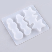 Форма силиконовая универсальная &laquo;Заколка&raquo;, 3 вида заколки