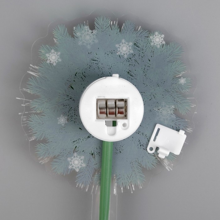 Светодиодная игрушка на палочке &laquo;Дед Мороз&raquo; 11 &times; 29 &times; 4 см, батарейки LR44х3 (в комплекте), свечение тёплое белое