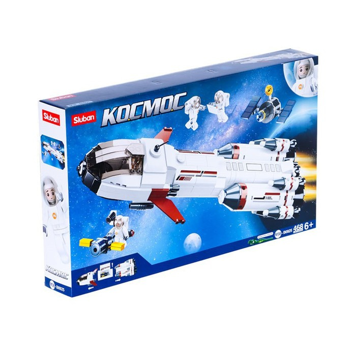 Конструктор Космос &laquo;Пусковая ракета&raquo;, 468 деталей