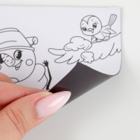 Набор для декорирования магнитов на новый год &laquo;Скоро Новый Год!&raquo;, новогодний набор для творчества