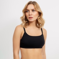 Бюстгальтер женский, цвет черный, размер 80С