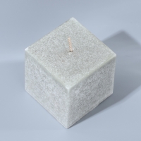 Свеча интерьерная &laquo;For comfort&raquo;, серая, 5 х 5 см