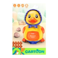 Каталка &laquo;Утка-несушка&raquo;, звуковые эффекты, откладывает яйца