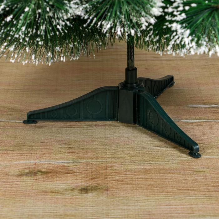 Кедр "Зелёный" снег пласт подставка, 60 см d нижнего яруса 45 см d иголок 10 см 35 веток