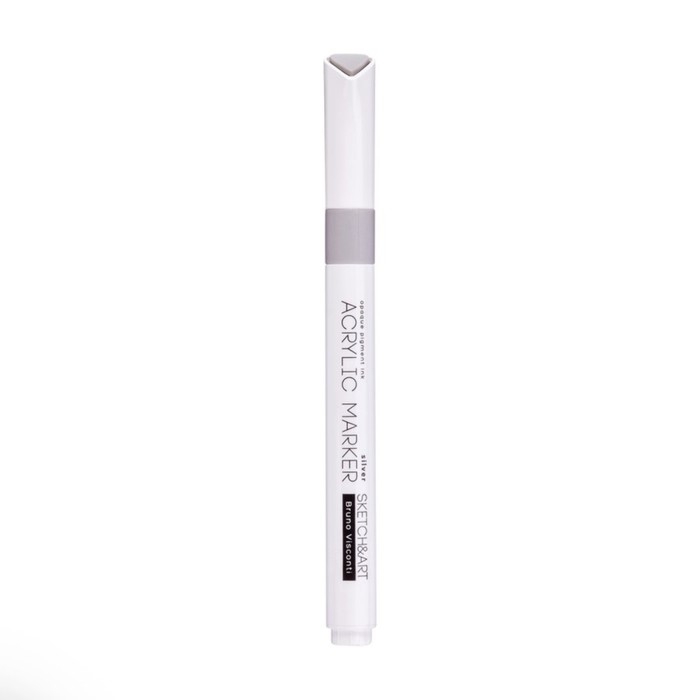 Набор акриловых маркеров 3 цвета SKETCH&ART, 1,0-3,0 мм