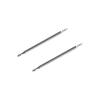 Ремешок для часов "Соломон" 12 мм, натуральная кожа, l-20 см, черный