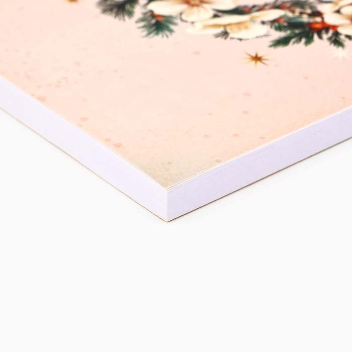 Подарочный набор новогодний, ежедневник в тонкой обложке и ручка &laquo;Чудеса там, где в них верят&raquo;