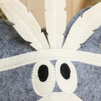 Шапка для бани модельная " Кот - вождь индейцев" Шапка для бани модельная " Кот - вождь индейцев"