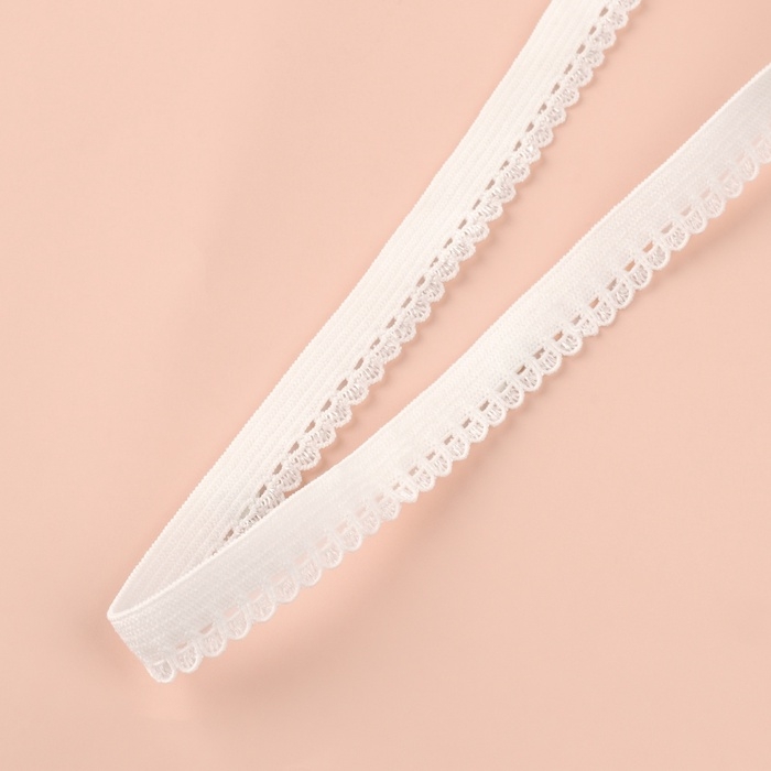 Набор резинок для пошива нижнего белья, 5 видов, цвет белый Набор резинок для пошива нижнего белья, 5 видов, цвет белый