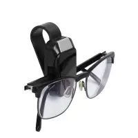 Держатель для очков в автомобиль, черный