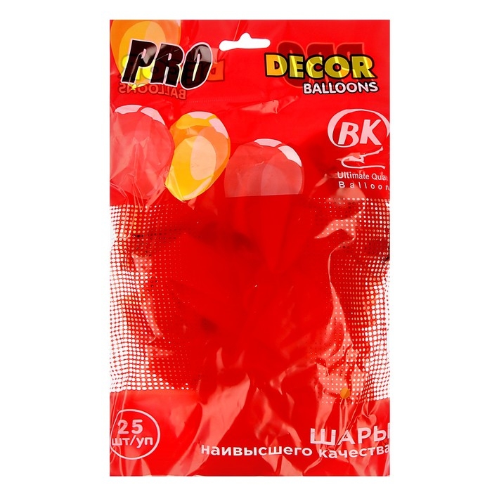 Шар латексный 12" &laquo;Романтика. Вдвоём&raquo;, пастель, 1-сторонний, набор 25 шт., МИКС